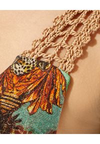 DEL MAAR - Top od bikini Antay. Kolor: brązowy. Materiał: materiał, koronka