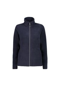 Bluza polarowa damska CMP. Kolor: niebieski. Materiał: polar. Sport: turystyka piesza #1