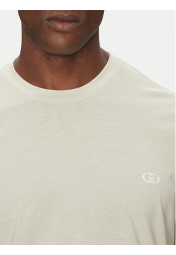 Liu Jo T-Shirt QA5174 J4805 Beżowy Regular Fit. Kolor: beżowy. Materiał: bawełna