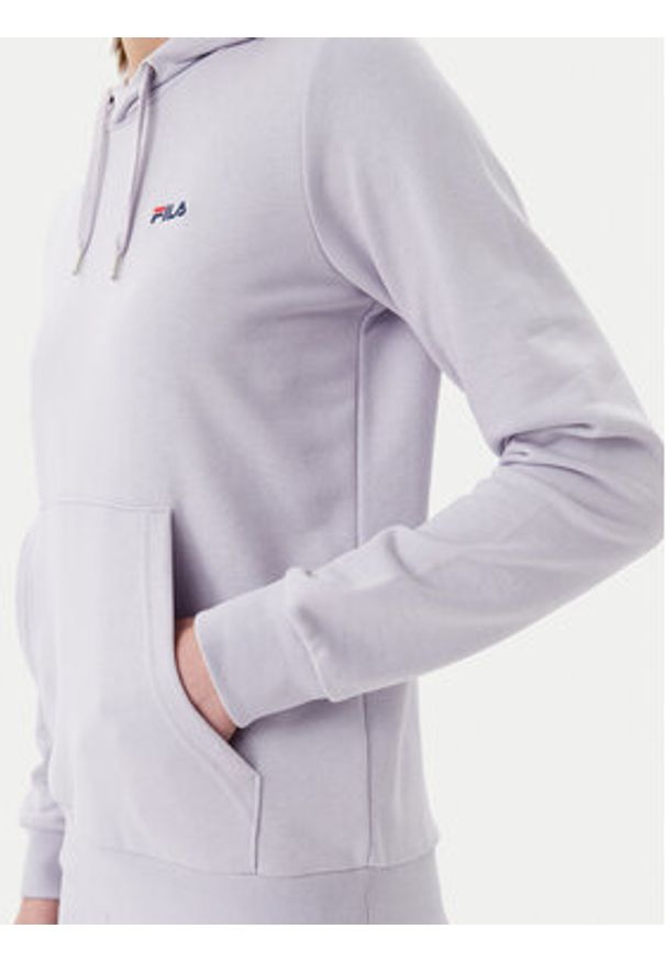 Fila Bluza Lierna FAW1054 Fioletowy Regular Fit. Kolor: fioletowy. Materiał: syntetyk