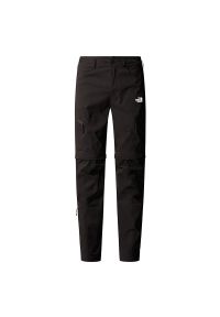 Spodnie męskie The North Face Exploration 0A8EC3JK31 - czarne. Kolor: czarny. Materiał: elastan, nylon #1