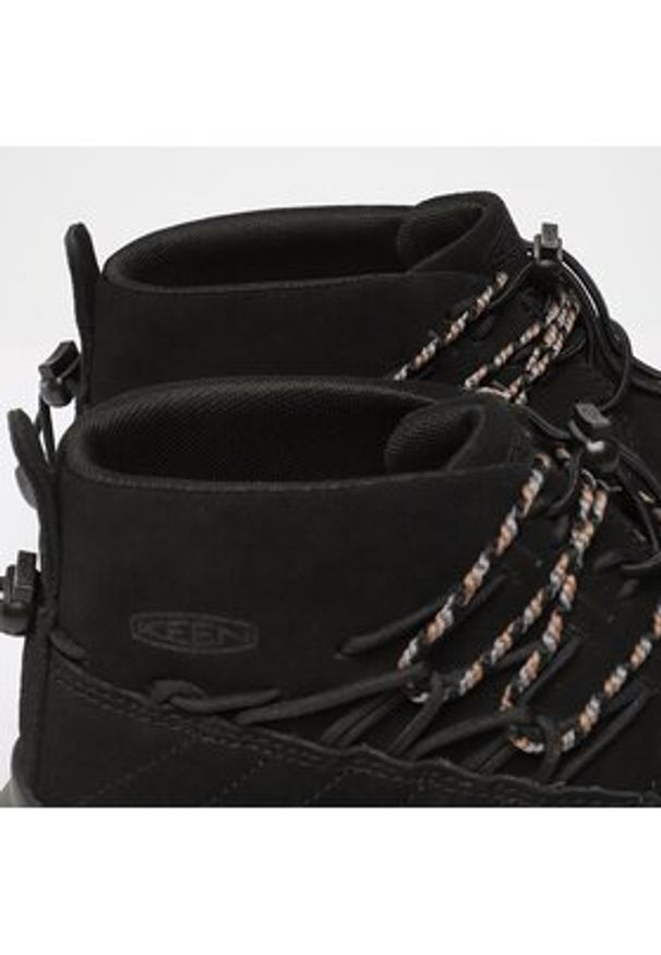 keen - Keen Sneakersy Uneek Chukka 1026730 Czarny. Kolor: czarny. Materiał: zamsz, skóra
