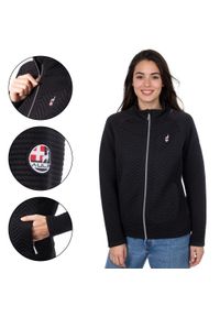 Aulp - Bluza polarowa damska AULP SIMIX oddychająca. Kolor: czarny. Materiał: polar