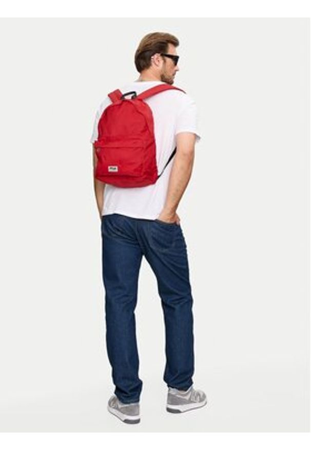 Fila Plecak Boma Badge Backpack S’Cool Two FBU0079 Czerwony. Kolor: czerwony. Materiał: materiał