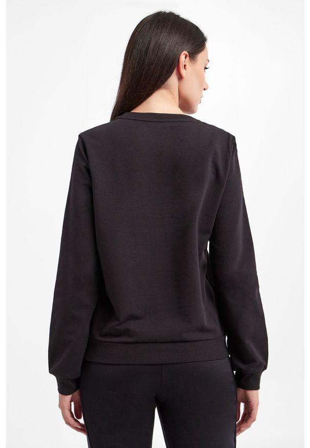 Liu Jo - Bluza damska LIU JO. Materiał: bawełna, elastan. Długość rękawa: długi rękaw. Długość: długie. Wzór: napisy, nadruk
