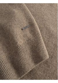 JOOP! Sweter 17 JK-16Luanor 30047357 Beżowy Modern Fit. Kolor: beżowy. Materiał: wiskoza