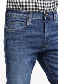 Lee - LEE RIDER MĘSKIE SPODNIE JEANSOWE JEANSY DŻINSY WORN FROM RAW L701KNHD 112321976 #9