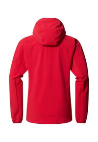 Haglöfs - Kurtka przeciwdeszczowa damska Rosson Softshell Hood. Kolor: czerwony. Materiał: softshell