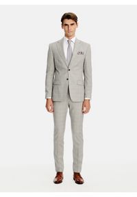 Pako Lorente - PAKO LORENTE - Wełniany garnitur męski w kratkę. Materiał: wełna. Wzór: kratka #1