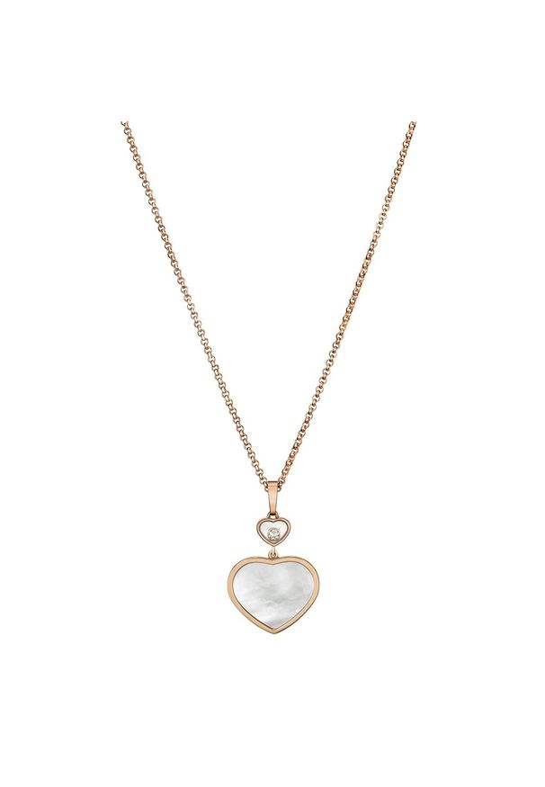 W.KRUK Piękny Naszyjnik - złoto 750, Brylant 0,05ct,masa perłowa - ZPD/NB+10R0000. Materiał: złote. Kolor: biały, złoty, wielokolorowy. Kamień szlachetny: perła, brylant
