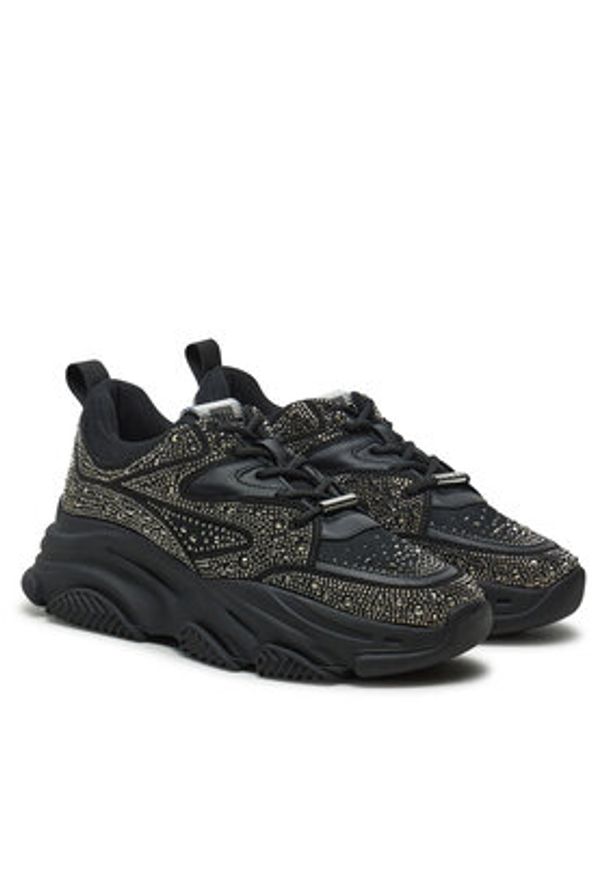 Steve Madden Sneakersy Privy SM19000082 Czarny. Kolor: czarny. Materiał: materiał
