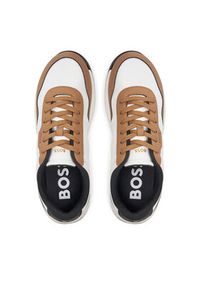 BOSS Sneakersy Titanium Runn 50536481 Biały. Kolor: biały. Materiał: materiał #5