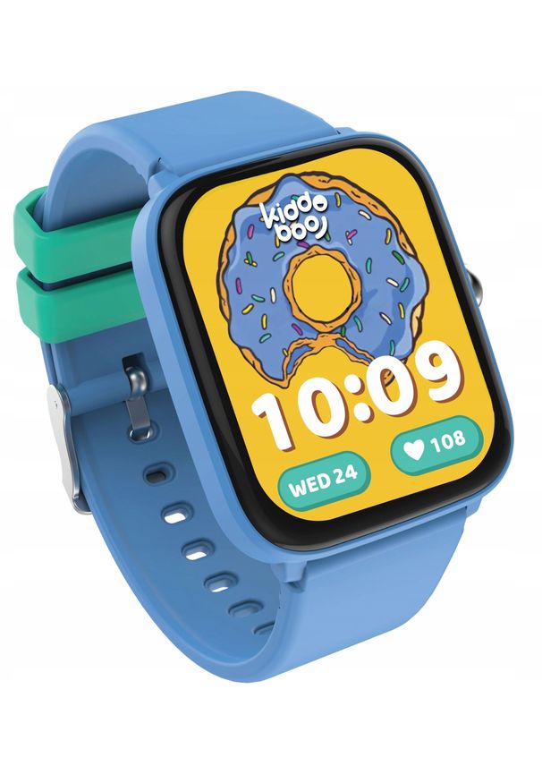 Atmosphera - Zegarek Smartwatch Dla Dziecka Smart Watch Krokomierz Gry / Kidoboo Niebieski / 019 Lite C2. Rodzaj zegarka: smartwatch. Kolor: niebieski