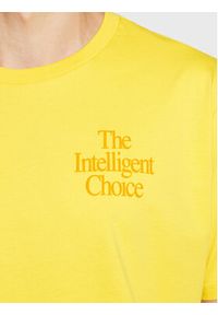 New Balance T-Shirt MT23502 Żółty Relaxed Fit. Kolor: żółty. Materiał: bawełna #2