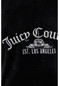 Juicy Couture - JUICY COUTURE Czarna damska bluza Arched Metallic, Rozmiar M. Kolor: czarny #7