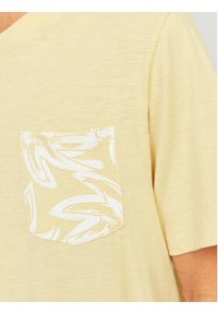 Jack & Jones - Jack&Jones T-Shirt Lafayette 12250435 Żółty Standard Fit. Kolor: żółty. Materiał: bawełna #4