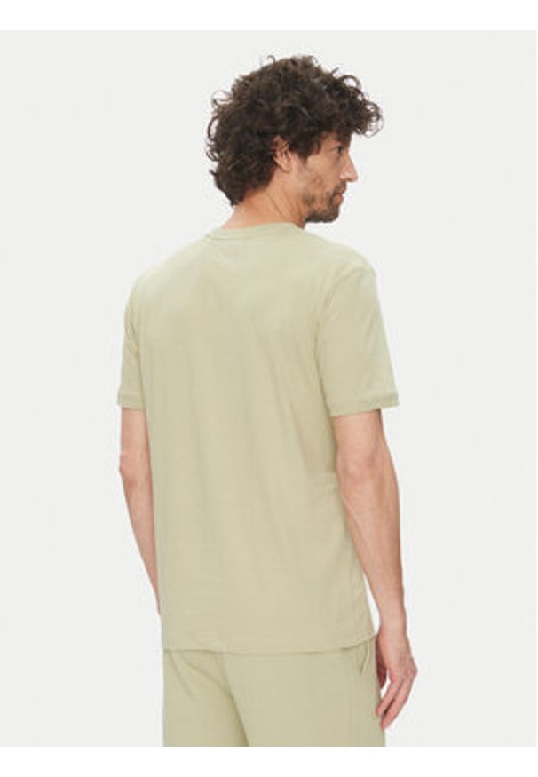 Hugo - HUGO T-Shirt Diragolino212 50447978 Zielony Regular Fit. Kolor: zielony. Materiał: bawełna