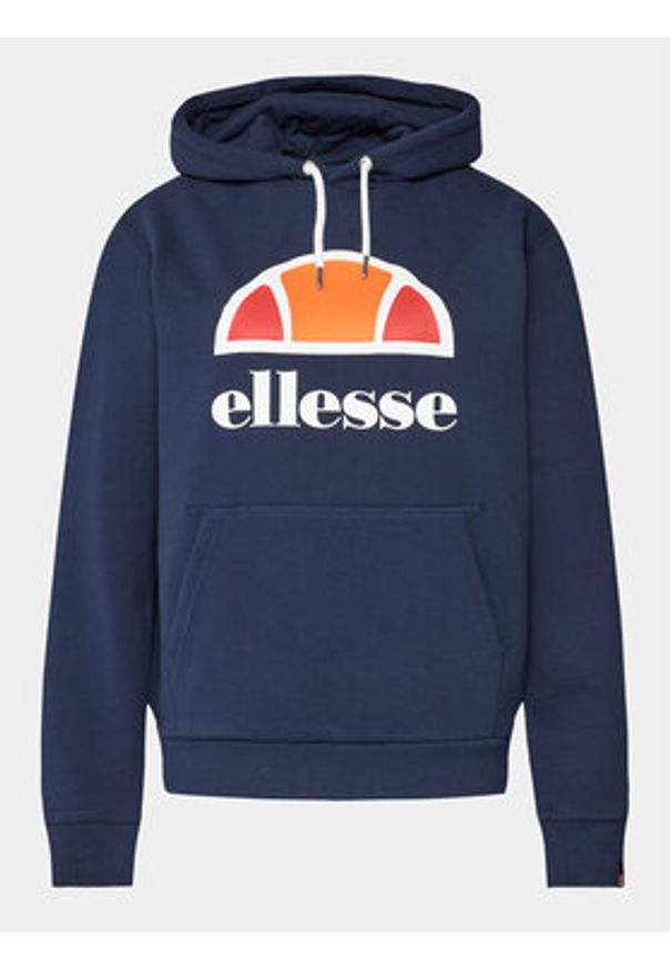 Ellesse Bluza Yuffie SRK12901 Granatowy Regular Fit. Kolor: niebieski. Materiał: bawełna