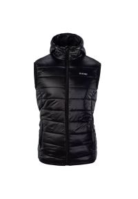 Hi-tec - Kamizelka bezrękawnik męski Hi-Tec Hanon Vest - czarna, Rozmiar L. Kolor: czarny. Materiał: nylon. Długość rękawa: bez rękawów. Sezon: wiosna, jesień #1