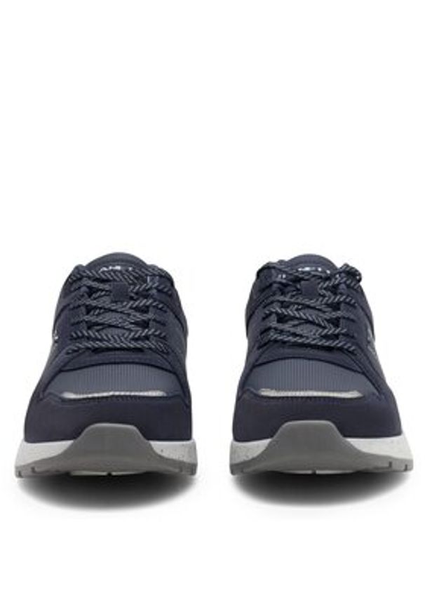 Lanetti Sneakersy MP07-01543-05B Granatowy. Kolor: niebieski. Materiał: syntetyk