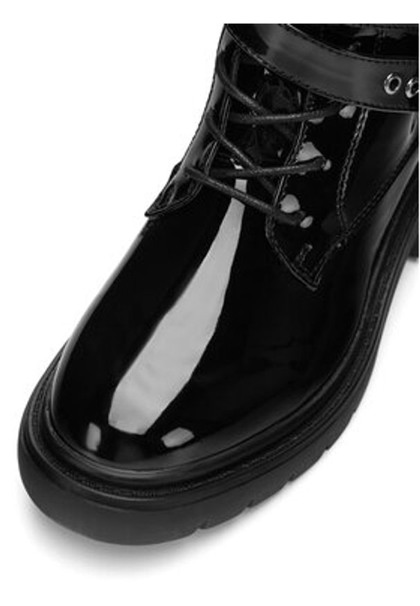 Jenny Fairy Trzewiki WS6199-07 Czarny. Kolor: czarny. Materiał: skóra