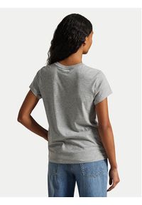 Polo Ralph Lauren T-Shirt 211898698008 Szary Regular Fit. Typ kołnierza: polo. Kolor: szary. Materiał: bawełna #4