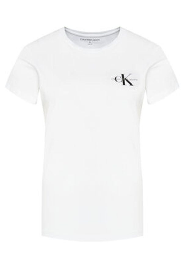 Calvin Klein Jeans Komplet 2 t-shirtów J20J219734 Żółty Slim Fit. Kolor: żółty. Materiał: bawełna
