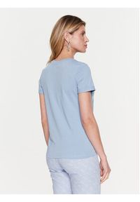 Guess T-Shirt Aurelia W3RI26 JA914 Niebieski Regular Fit. Kolor: niebieski. Materiał: bawełna #4