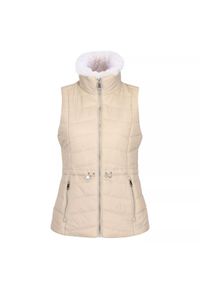 DARE 2B - Damska Ocieplana Kamizelka Walless. Kolor: beżowy. Sport: turystyka piesza #1