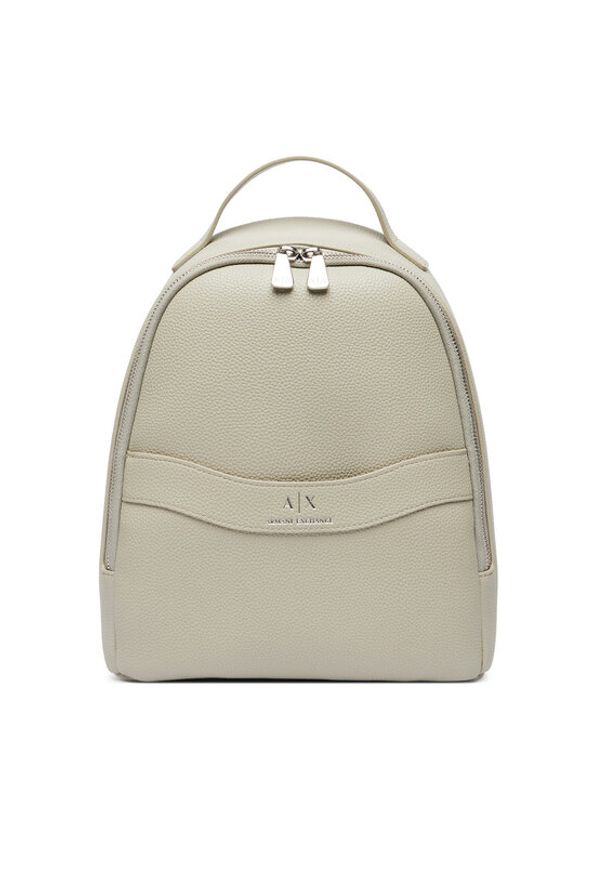 Armani Exchange Plecak XW000924 AF13676 U6275 Beżowy. Kolor: beżowy. Materiał: skóra