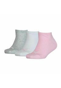 Skarpety Sportowe Puma Kids Invisible Biały. Kolor: różowy