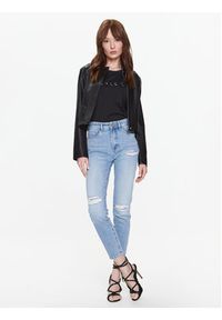 Salsa Jeansy 127207 Niebieski Cropped Fit. Kolor: niebieski