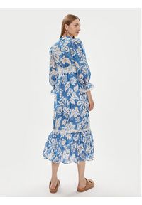 Luisa Spagnoli Sukienka letnia Pronuncia 540726 Niebieski Regular Fit. Kolor: niebieski. Sezon: lato #4