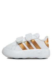 Adidas - adidas Buty Grand Court 2.0 Cf I IG6586 Biały. Kolor: biały. Materiał: skóra