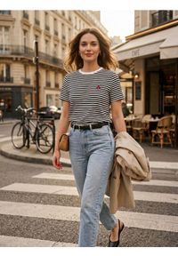 Sinsay - Koszulka z krótkim rękawem - wielobarwny. Długość rękawa: krótki rękaw. Długość: krótkie #1