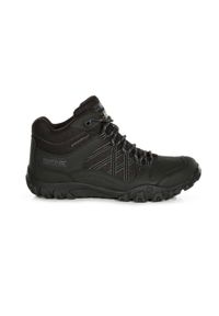 Buty trekkingowe damskie Edgepoint WP Regatta wodoodporne. Kolor: czarny, szary, fioletowy, wielokolorowy. Materiał: poliester. Styl: sportowy