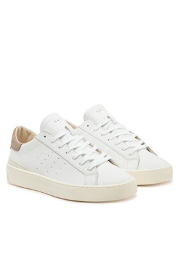 D.A.T.E. Sneakersy Sonic Calf M421-SO-CA-WY Biały. Kolor: biały. Materiał: skóra