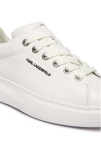 Karl Lagerfeld - KARL LAGERFELD Sneakersy Kore KL66525 Biały. Kolor: biały. Materiał: skóra #4
