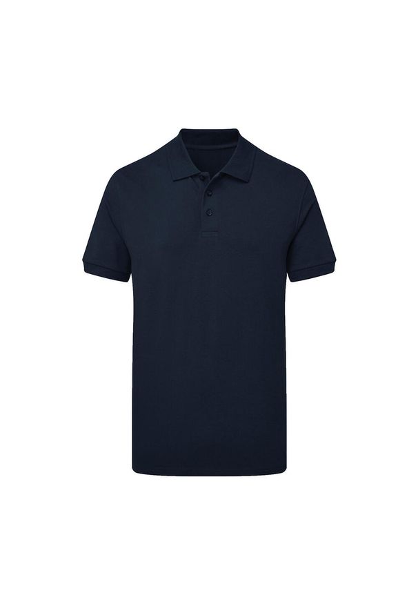 SG - Męska Koszulka Polo Signature Stretch Bez Metki. Typ kołnierza: polo. Kolor: niebieski