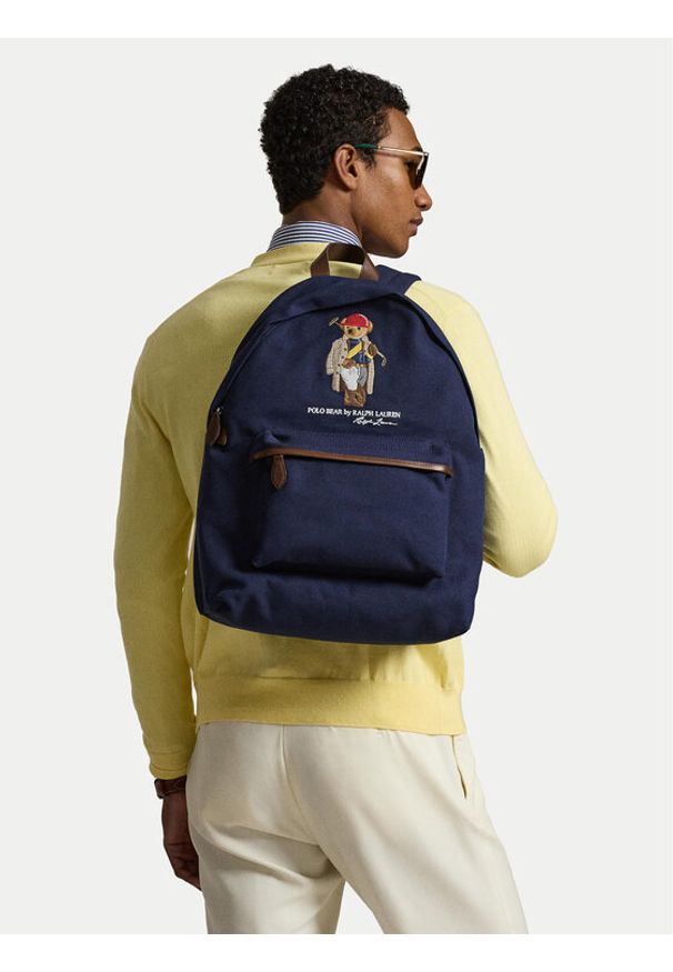 Polo Ralph Lauren Plecak 405P08097001 Granatowy. Kolor: niebieski. Materiał: materiał
