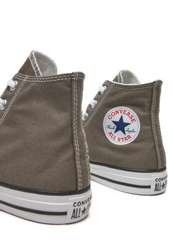 Converse Trampki Chuck Taylor All Star 1J793 W Szary. Kolor: szary. Materiał: materiał