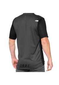 Koszulka rowerowa męska 100% Airmatic Jersey SS. Kolor: czarny. Materiał: jersey