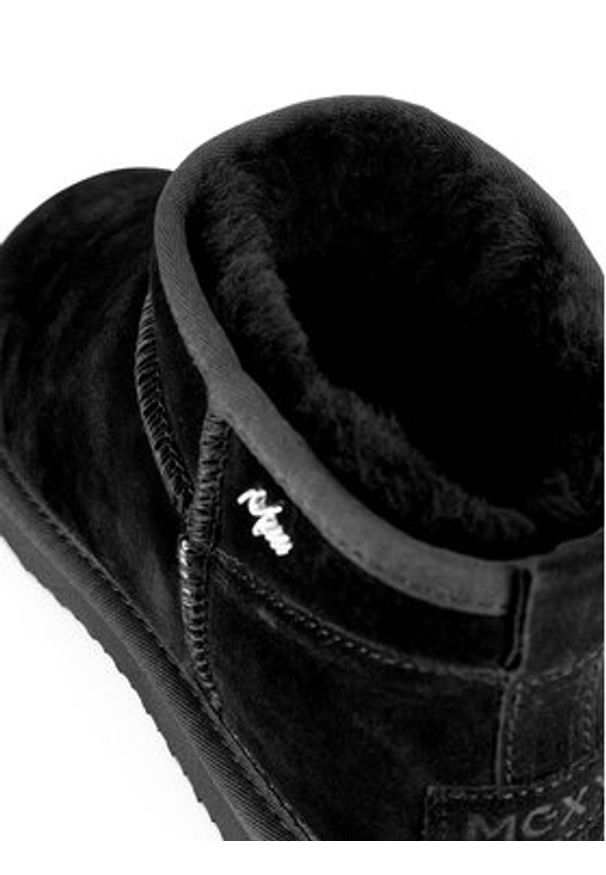 MEXX Śniegowce MICH2003743W Czarny. Kolor: czarny. Materiał: zamsz, skóra