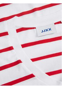 JJXX T-Shirt Annie 12257577 Biały Regular Fit. Kolor: biały. Materiał: bawełna