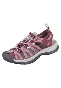 Teva - Buty trekkingowe damskie Keen Whisper. Kolor: czerwony, wielokolorowy, różowy. Materiał: materiał, syntetyk. Sport: turystyka piesza