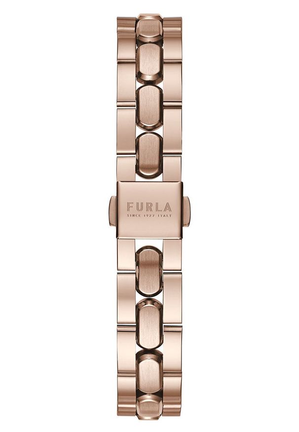 Furla Zegarek damski kolor złoty. Kolor: złoty. Materiał: materiał