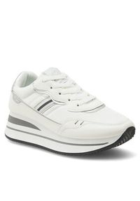 Kappa Sneakersy Logo Reely 351H2TW Biały. Kolor: biały. Materiał: materiał #3