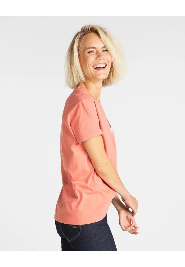 Lee - LEE CREW NECK TEE DAMSKII T-SHIRT PAPRIKA L41LETNI 112109063. Sezon: lato