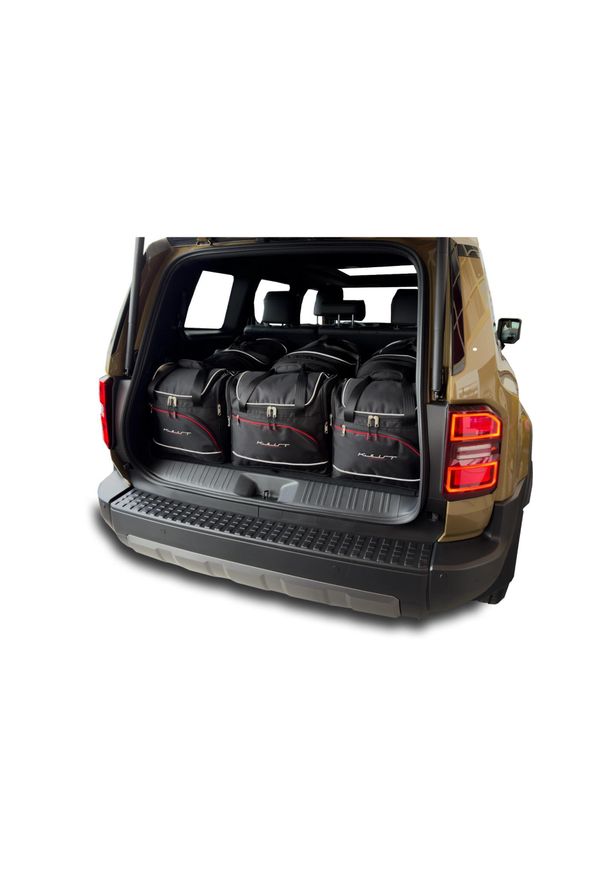 KJUST - Torby Do Bagażnika Toyota Land Cruiser 2024+ 6Szt Kjust. Kolor: czarny. Styl: sportowy