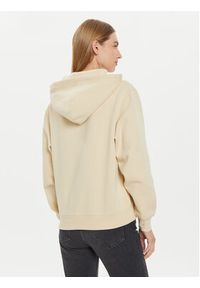 TOMMY HILFIGER - Tommy Hilfiger Bluza WW0WW41245 Beżowy Relaxed Fit. Kolor: beżowy. Materiał: syntetyk #4